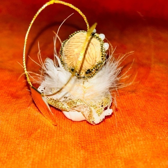 Nwt Ashton-Drake Galleries Blessings Of Love Snow Angels Christmas Ornament - Picture 4 of 7